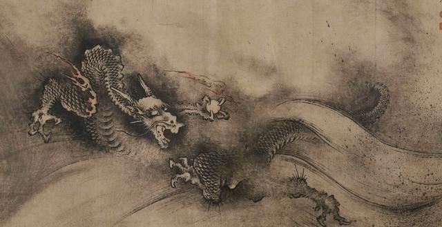 Dragon: One of the Chinese mythological creatures. 
Chen Rong was a renowned painter in Southern Song, known for fondness for painting dragons after drunk.
In "Nine Dragons," he depicted 9 dragons with varying forms, each displaying different expressions and movements.