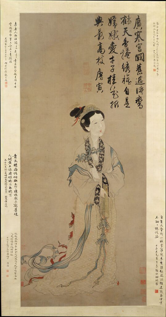 The Moon Goddess Chang E
Unidentified artist, after Tang Yin
Ming Dynasty (1368–1644)
The Metropolitan Museum of Art